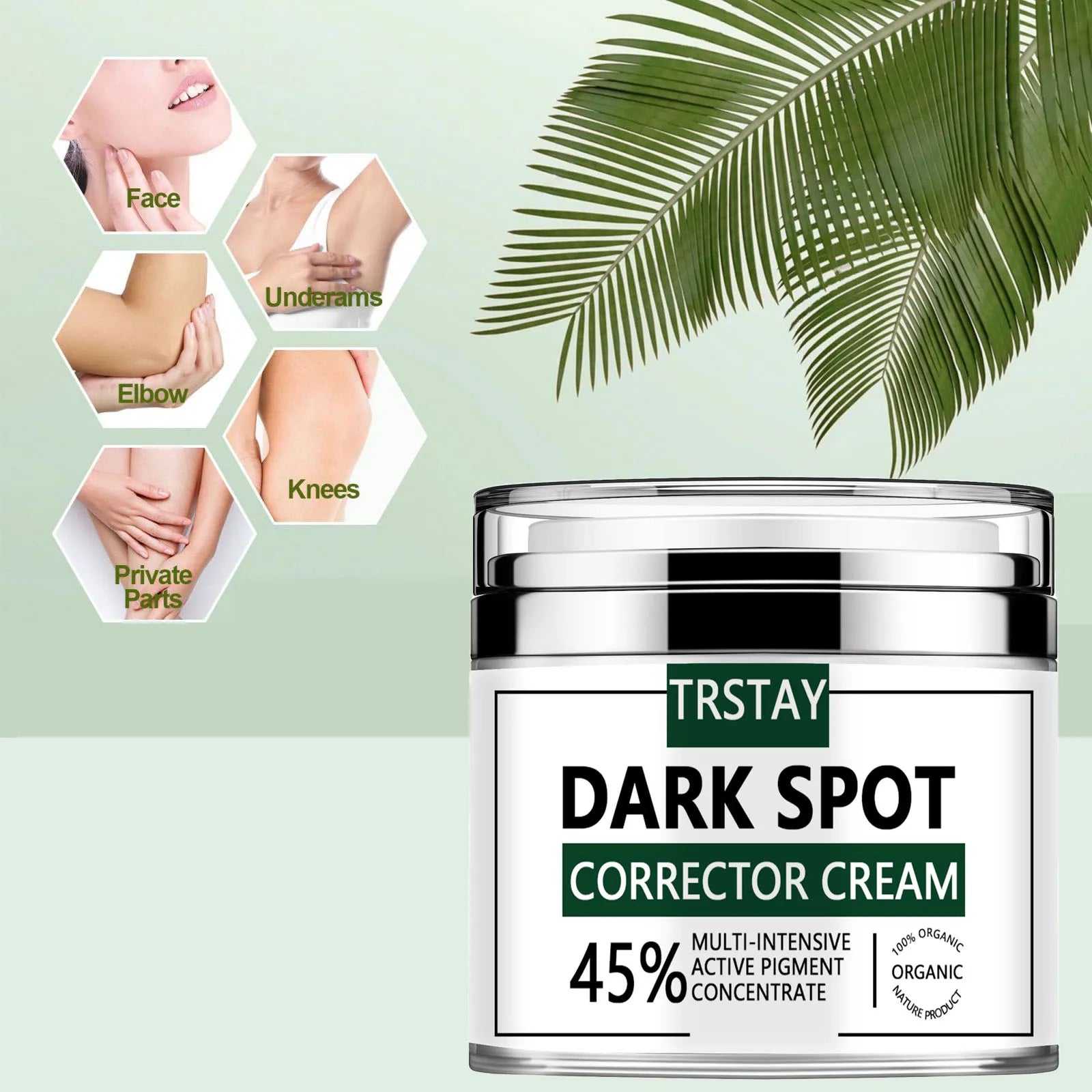 ENVISHA Dark Spot Remover Corrector for Face and Body, Dark Spot Corrector Cream,Moisturizer-Remover Sun Spot, Peaceful Pleasures Health and Wellness