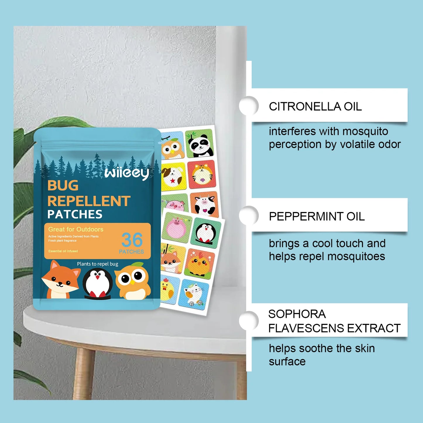 Gentle Herbal Body Care Patch – Waterproof & Portable Skin Care
