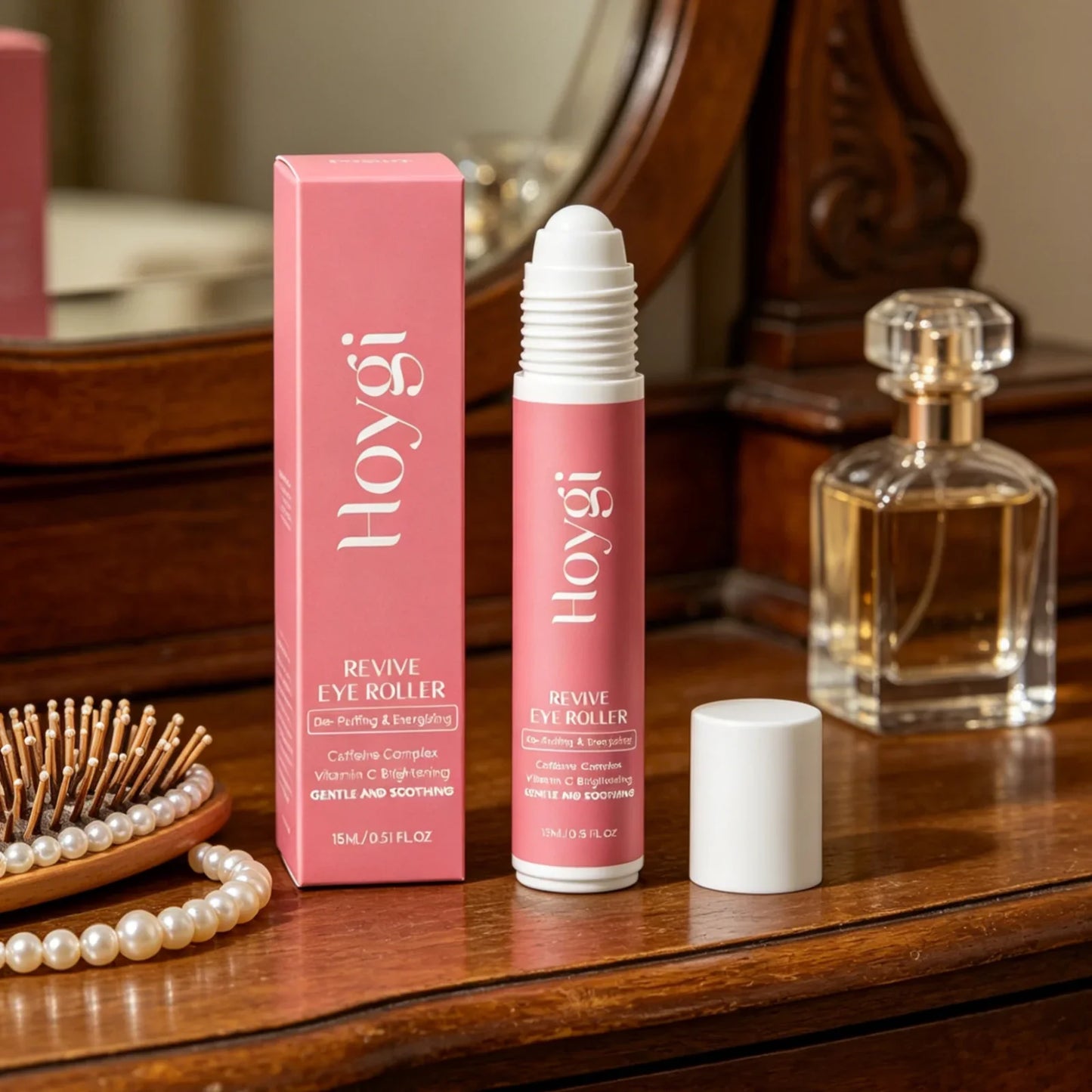 Hoygi Vitamin C Eye Roller Serum – Dark Circles & Puffiness