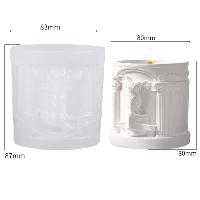 Renaissance Silicone Mold – Candles, Resin & Plaster DIY