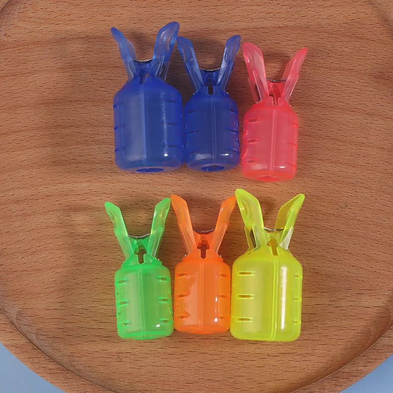 Random Squid Jig Hook Protector Cover Shrimp Storage Case Buckle Tail Hook Cover Fishing Jigs Lure Safety Cap Plastic Sleeves Peaceful Pleasures Health and Wellness