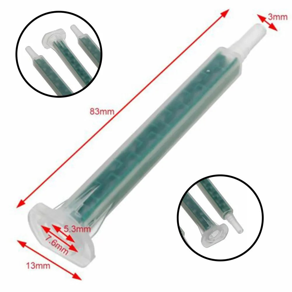 2K Mixing Tips Mixer Nozzles Tip Static Resina Epoxy Glue Accessories