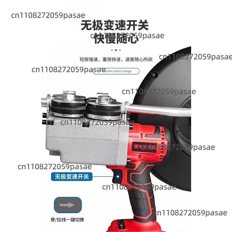 Automatic Electric Wire Puller & Cable Threading Machine 40m/min
