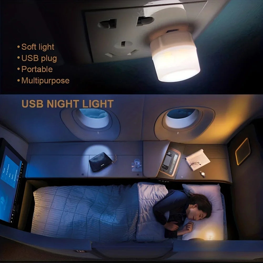 USB LED Atmosphere Night Light 5V | 5 & 10 Pack Mini Lamp