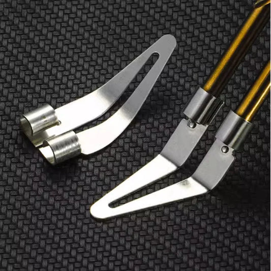 45° Elbow Stainless Steel Plastic Welding Iron Tips – 3Pcs Repair Plastic Welding Tips Peaceful Pleasures Health and Wellness