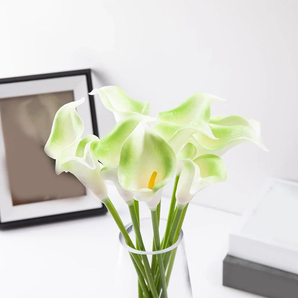 Calla Lily Artificial Bouquet – Wedding & Home Decor Flowers