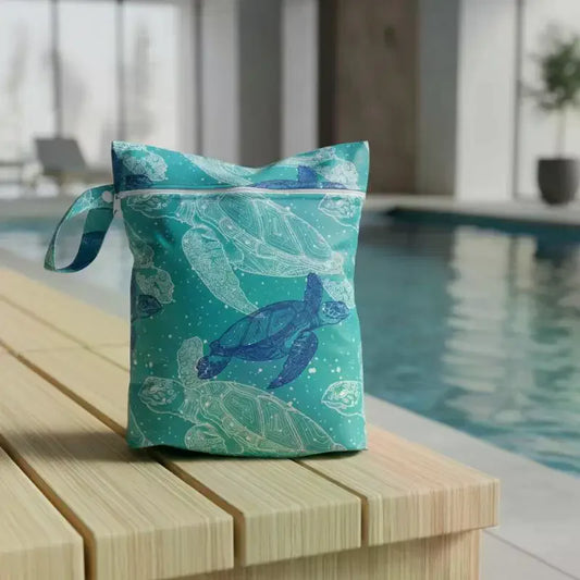 Waterproof Wet Dry Bag | Beach, Pool & Gym Zipper Pouch Wet Dry Bag Peaceful Pleasures Health and Wellness