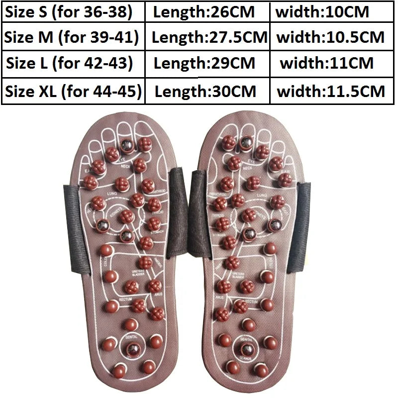 Acupuncture Foot Massage Slippers | Reflexology Pain Relief