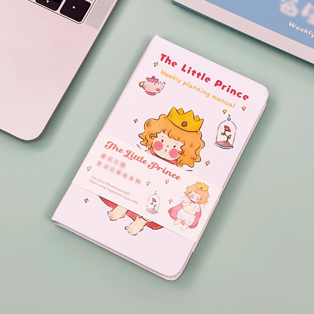 Winter Fairy Tale World Life Cartoon Notebook Cute Portable
