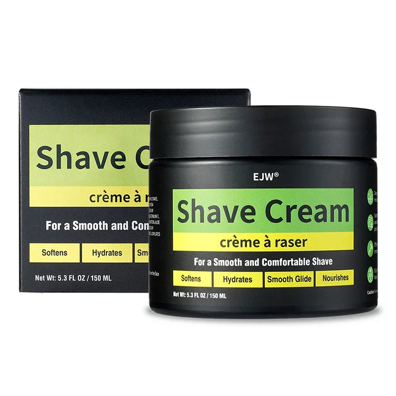Men's Luxury Sandalwood Shaving Cream – Smooth Rich Lather Soap