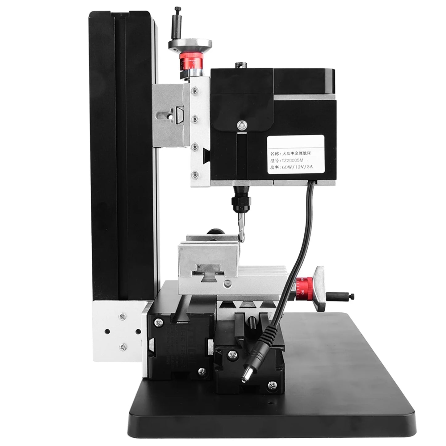 60W 12000RPM Mini Metal Lathe DIY Miniature Milling Machine Miller