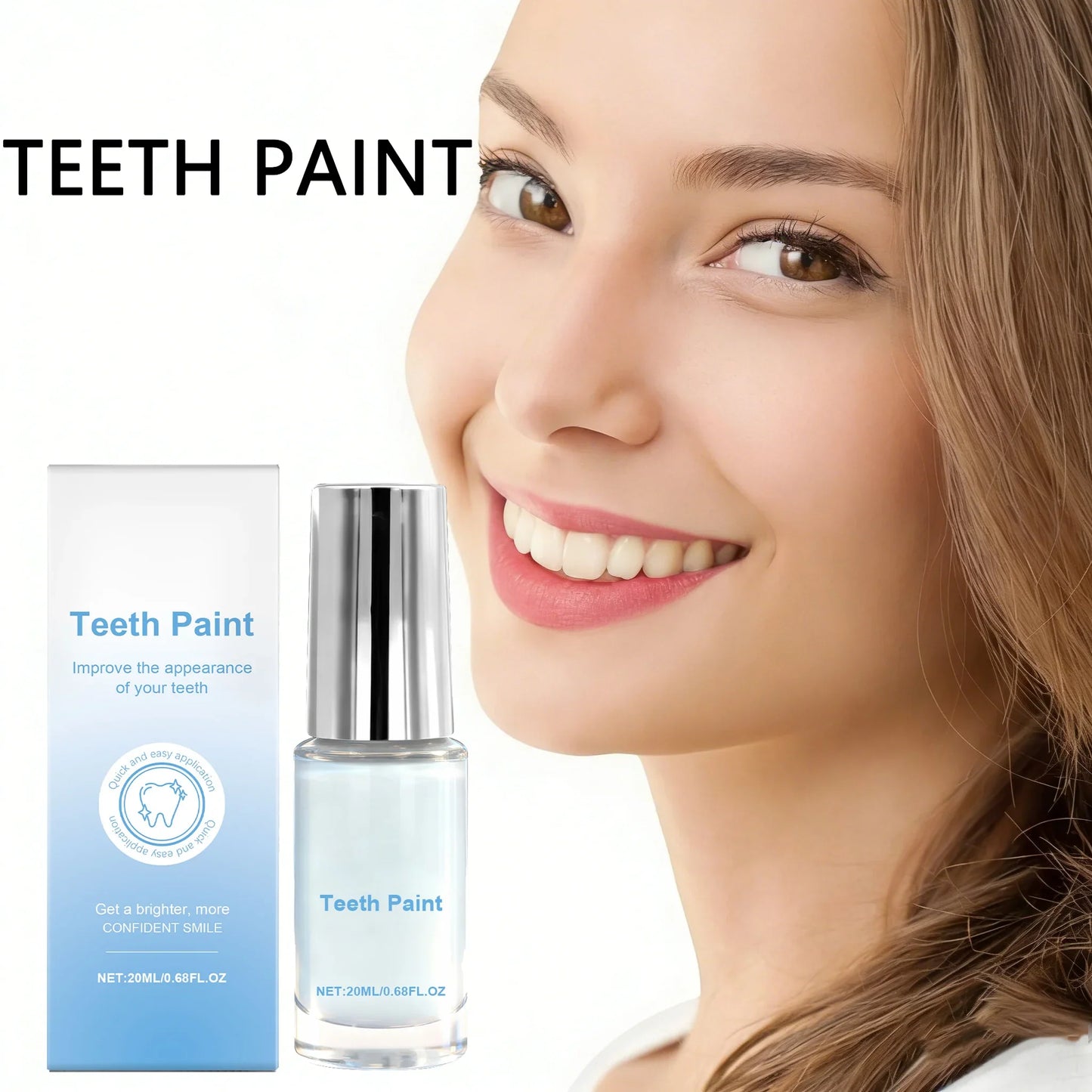Teeth Whitening Paint Kit – Stain Removal for Sensitive Teeth