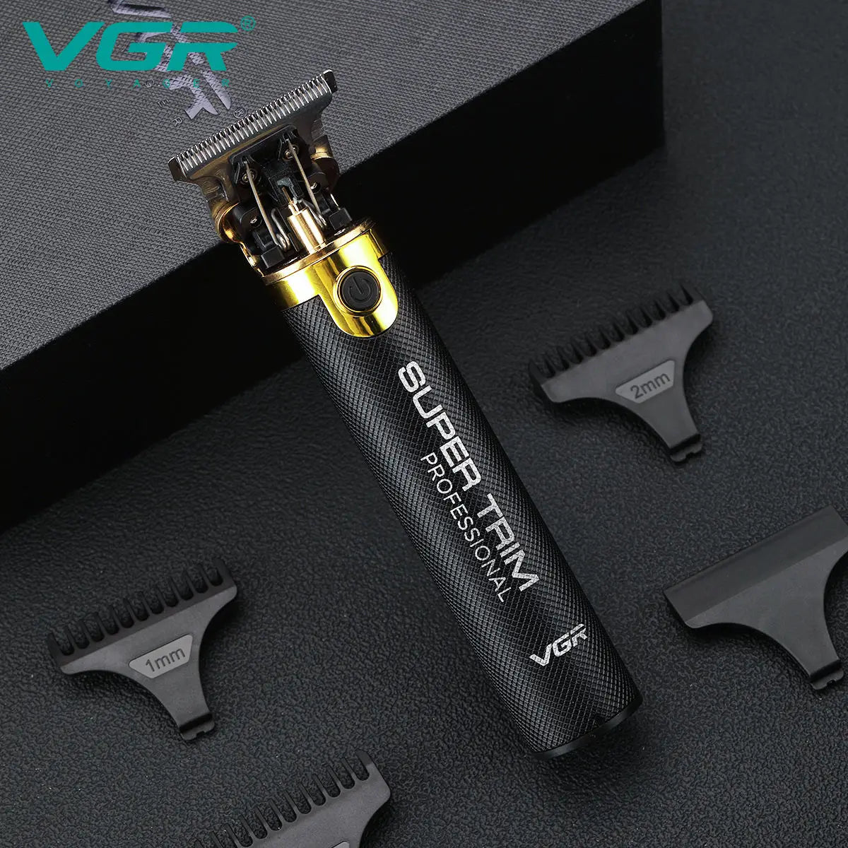 VGR 082 Hair Trimmer T9 Professional Hair Cutting Machine Cordless Rechargeable Bald Trimmer for Men Peaceful Pleasures Health and Wellness