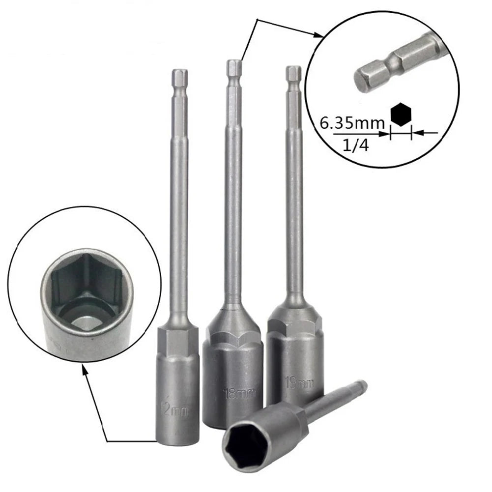 Socket Hexagon Nut Driver Drill Bit Adapter 5 5- Electric Wrench