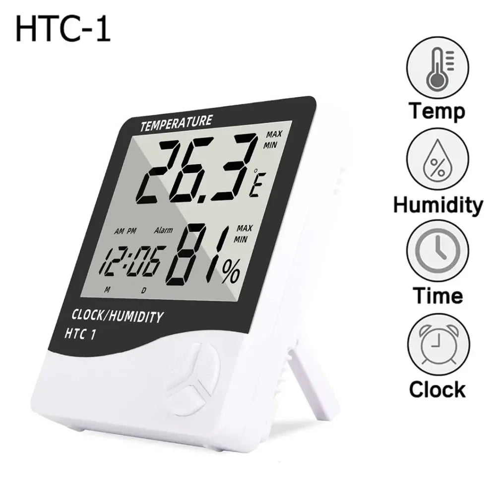 Digital LCD Hygrometer Thermometer HTC-1 HTC-2 Indoor Outdoor