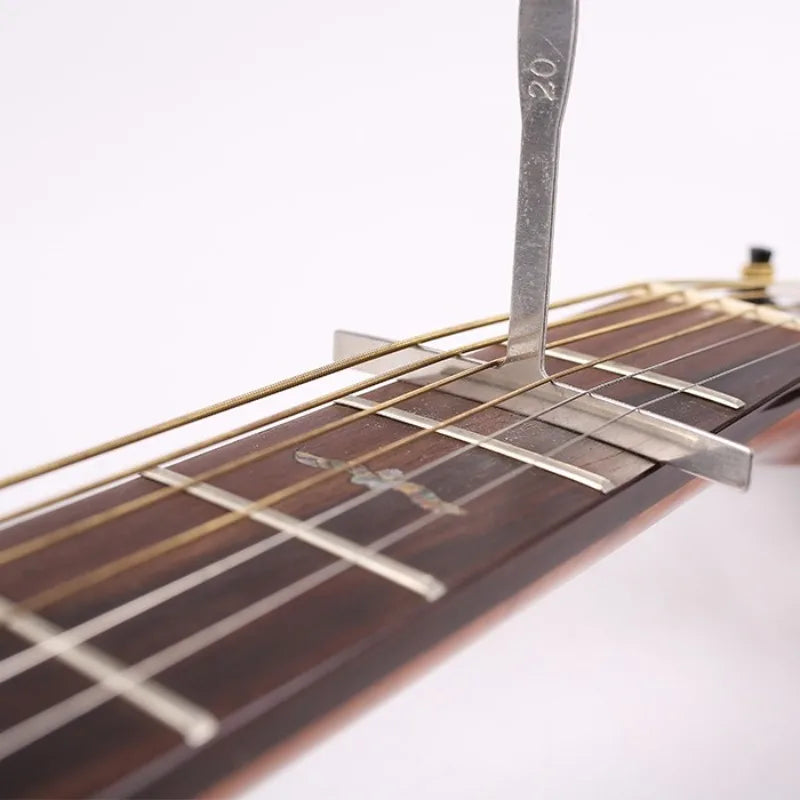 Wholesale Guitar Measuring Ruler T-shaped Arc String Distance Leveling