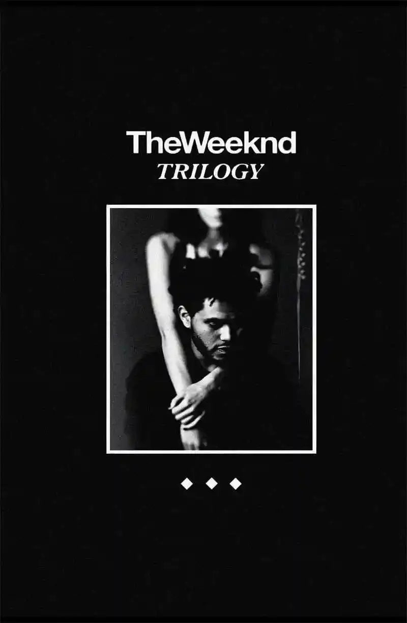 The Weeknd Canvas Wall Art | Starboy Hip Hop Poster Print