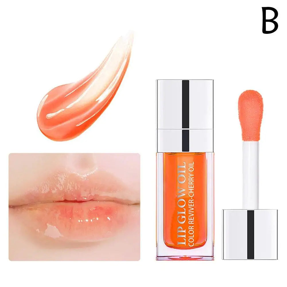 Crystal Jelly Lip Oil Gloss – Moisturizing, Plumping & Waterproof