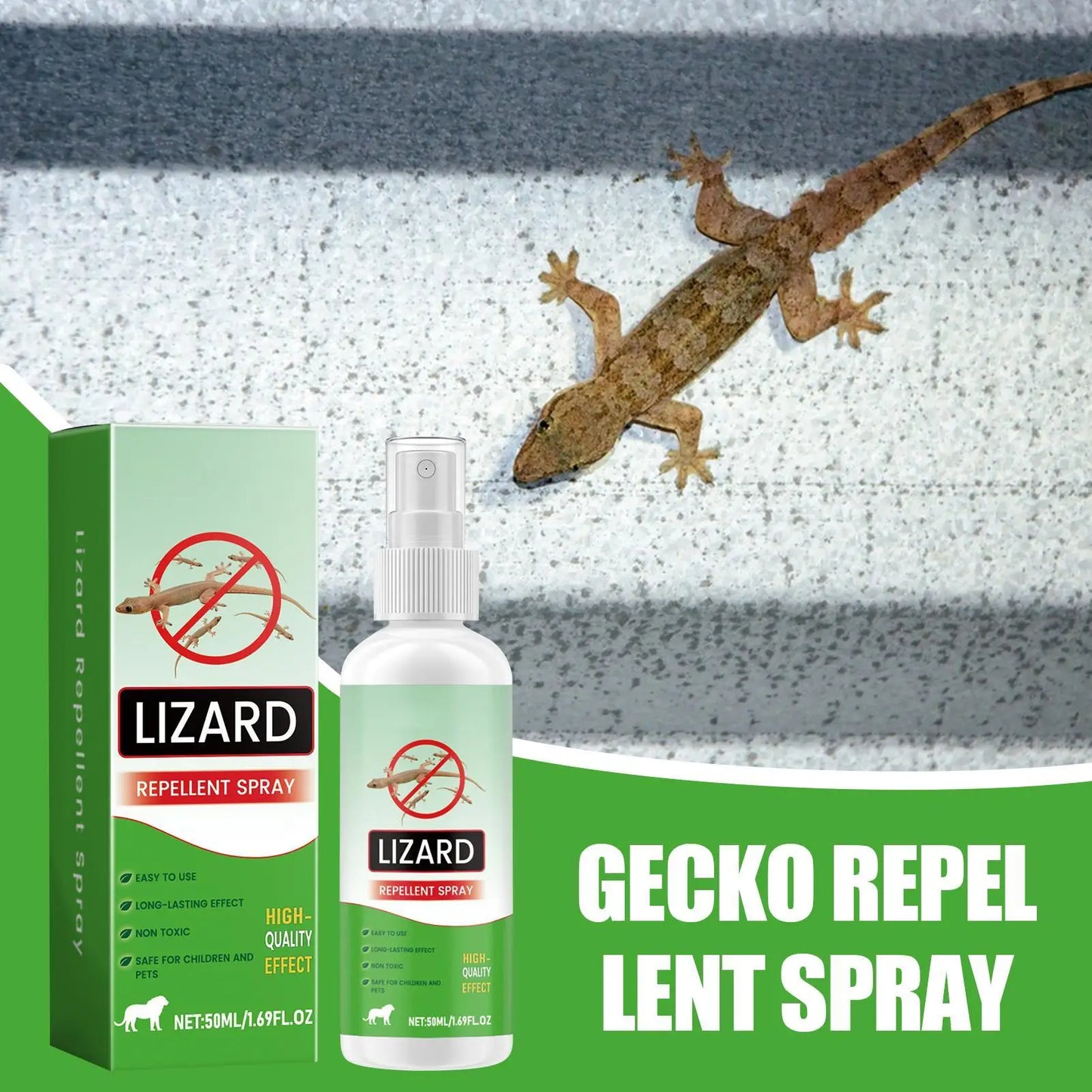 Natural Lizard & Gecko Repellent Spray 50ml | Lavender Oil