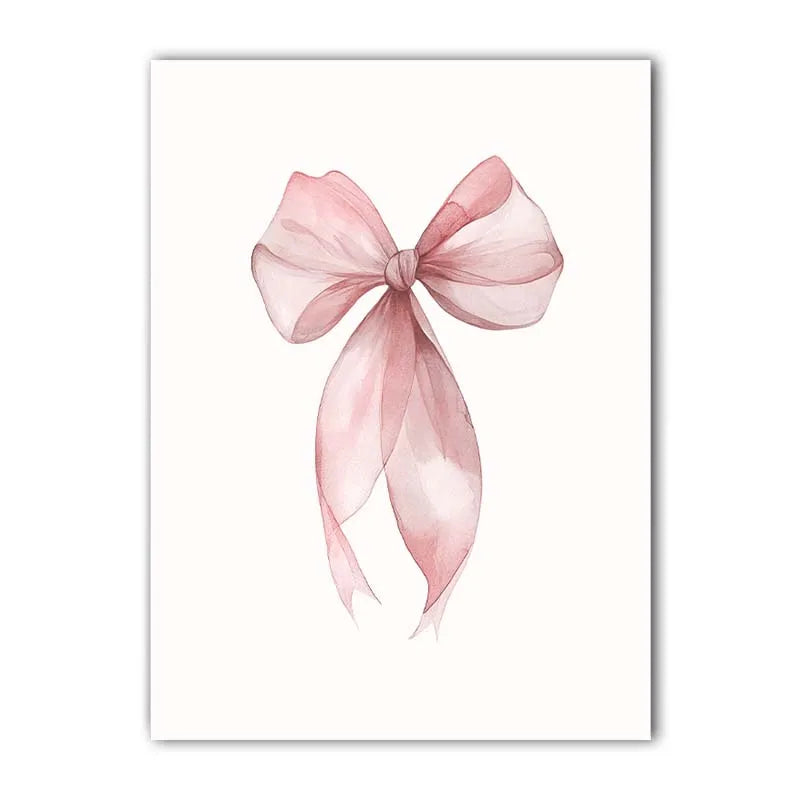 Nursery Wall Art, Nordic Cute Pink Ballet Girl Canvas Painting | Baby Poster for Toddler Kids Room Wall Decor Peaceful Pleasures Health and Wellness 02 50x70cm NoFrame China Mainland