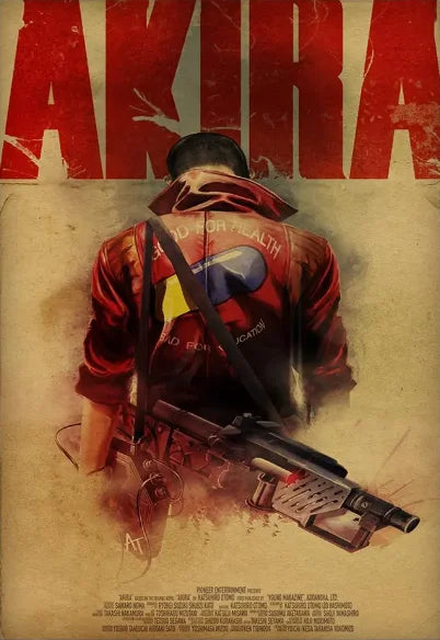 Akira Anime Retro HD Canvas Wall Art Poster | Japan Print