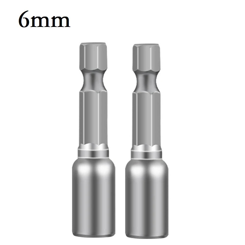 2 6- Impact Socket Magnetic Nut Screwdriver 1 Hex Shank Electric