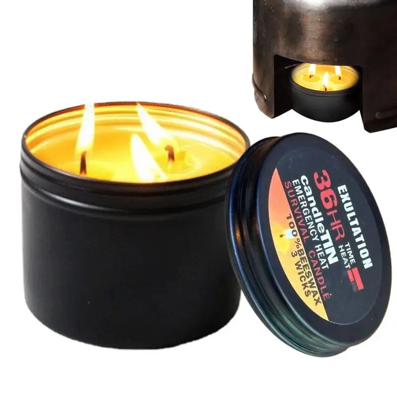 Emergency Candles for Household Disaster emergency lighting long burning survival candle Waterproof Windproof Candle for camping Peaceful Pleasures Health and Wellness