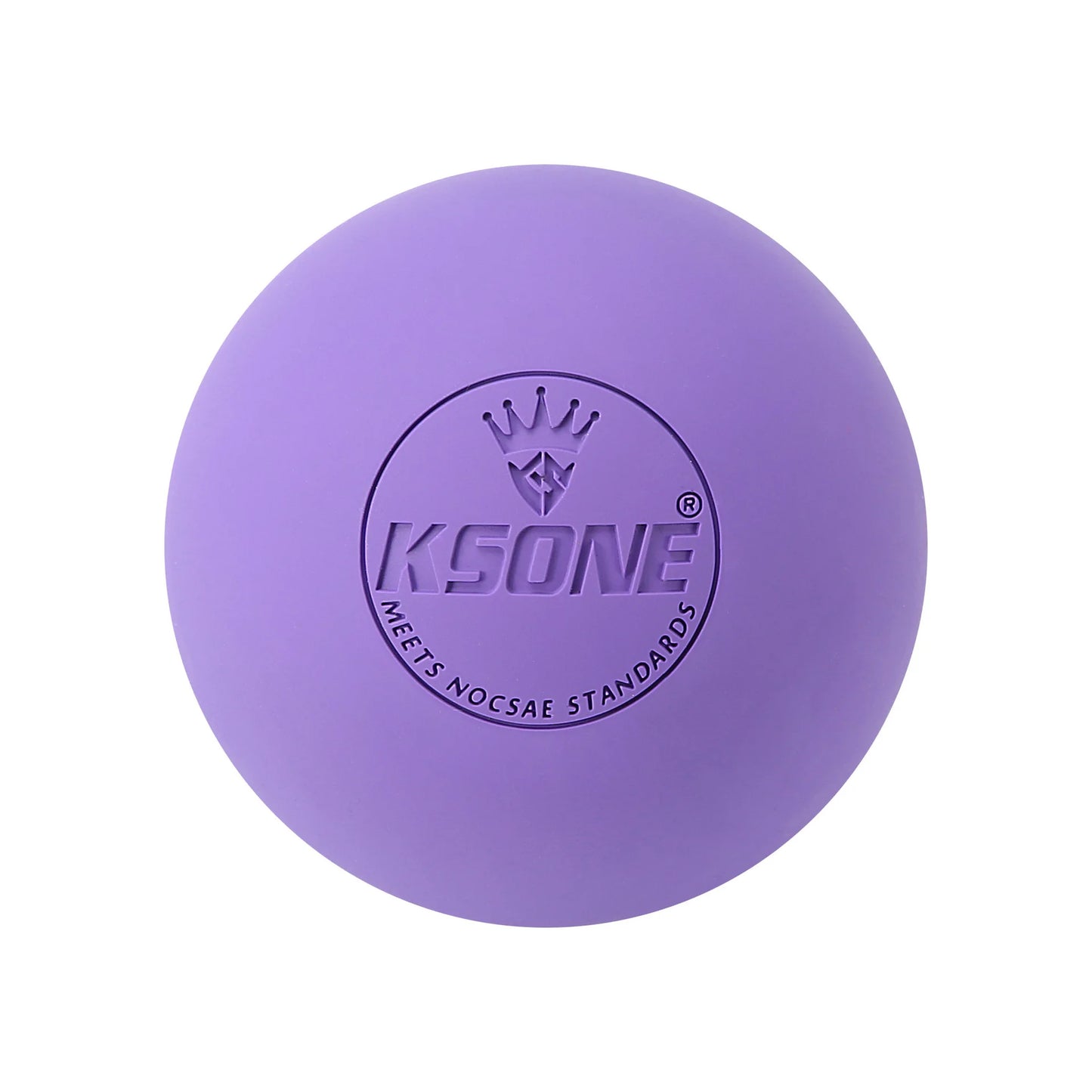 Solid Color KSONE Yoga Fascia Ball,Silicone Pilates Ball For Foot Massage Muscle Relaxation Peaceful Pleasures Health and Wellness Purple