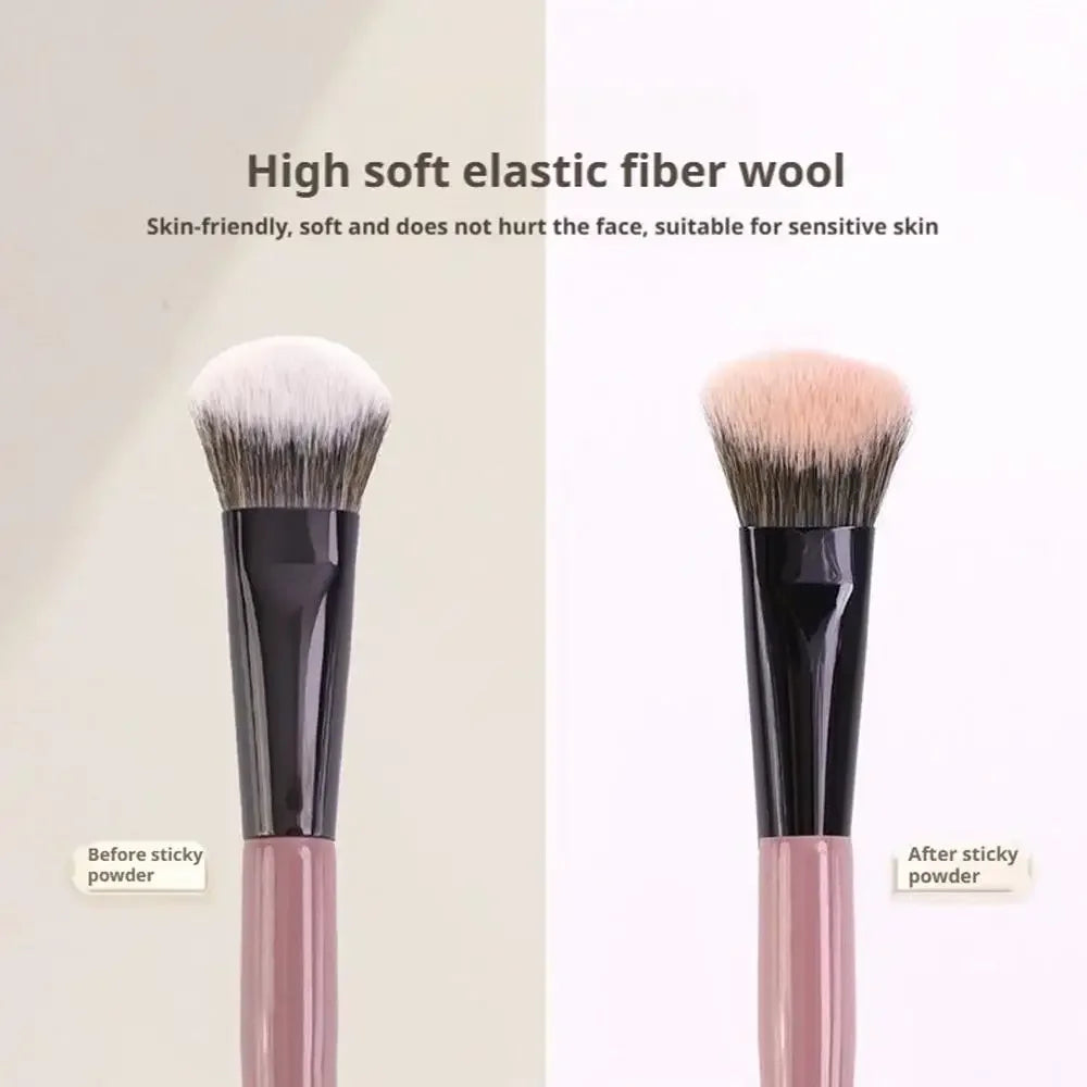 Professional Makeup Brush 1/2PCS, Angled Powder Brush for Flawless Makeup Application,Premium Synthetic Foundation & Blush Brush Peaceful Pleasures Health and Wellness
