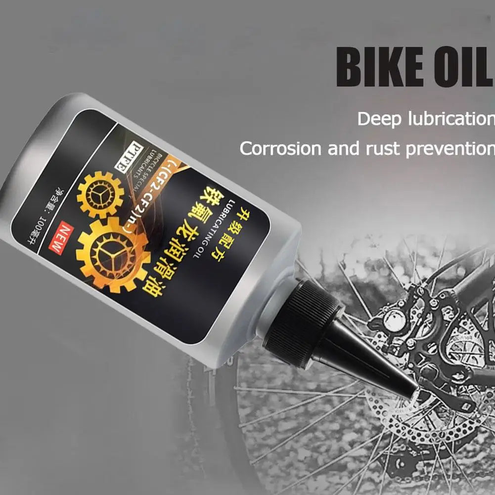 Bicycle Maintenance Lubricating Oil MTB Road Bike Chain Lube Mountain Bike Dry Lube Chain Oil Fork Flywheel Chain Bike Access Peaceful Pleasures Health and Wellness
