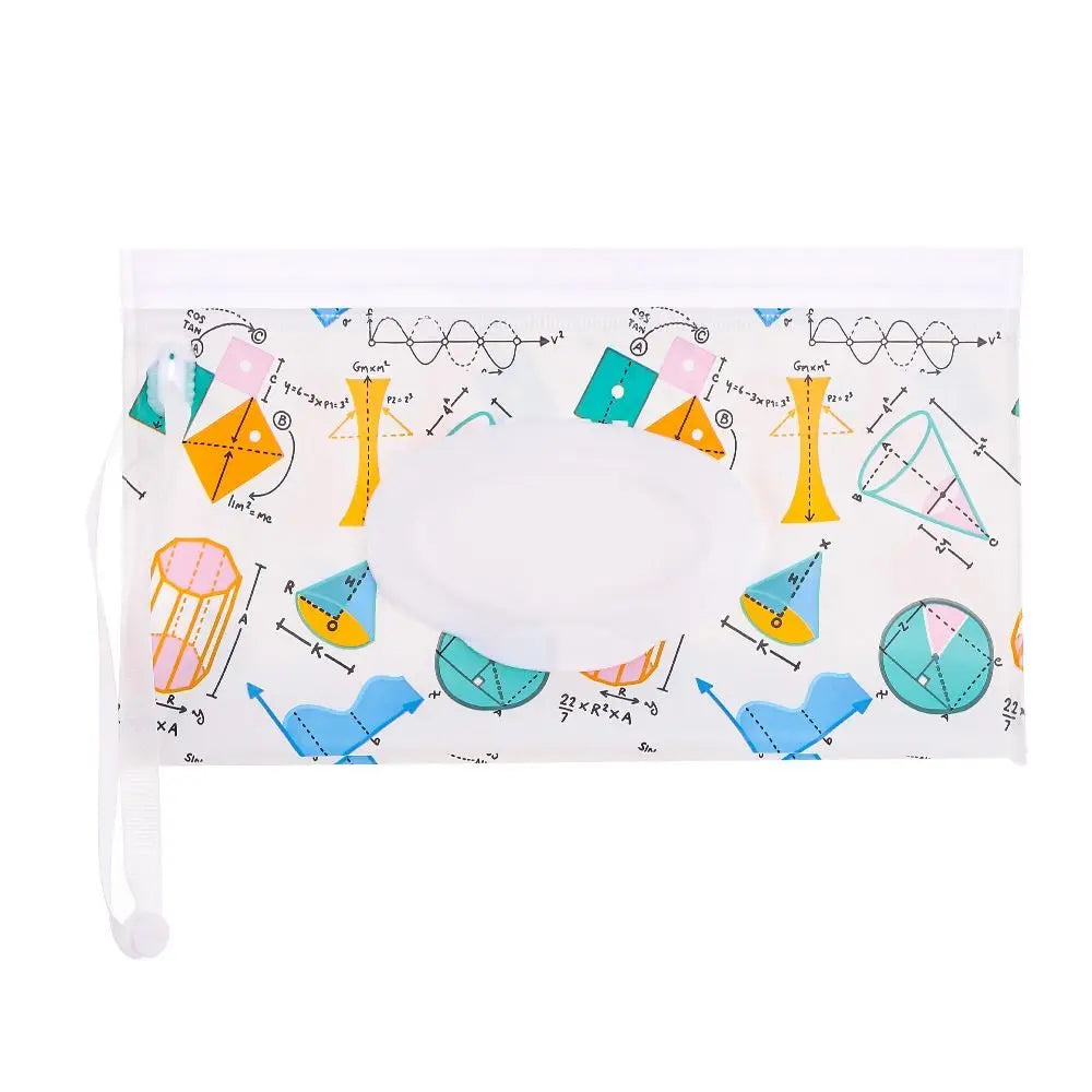 EVA Refillable Baby Wipes Pouch | Flip Cover Snap-Strap Holder