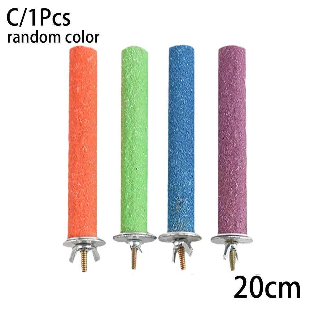Wood Bird Perch Grinding Bar – Claw & Beak Trimming Stick