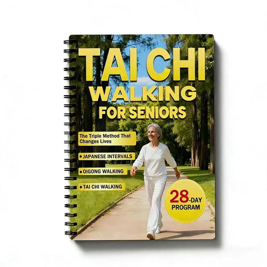 Tai Chi Walking Seniors Beginners English Spiral Bound 10 Mins Daily Peaceful Pleasures Health and Wellness 1