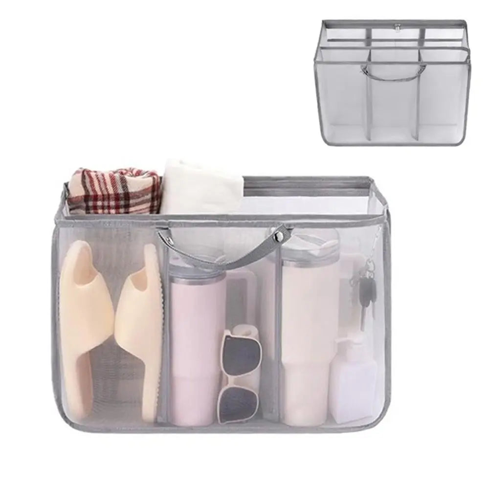 Sandproof Beach Tote Organizer Insert | Breathable Mesh Bag