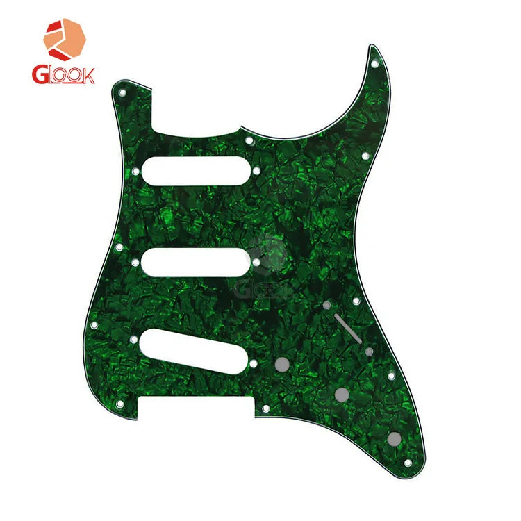 11 Nail Electric Guitar Guard ST SQ Panel Hole Single SSS Meffen