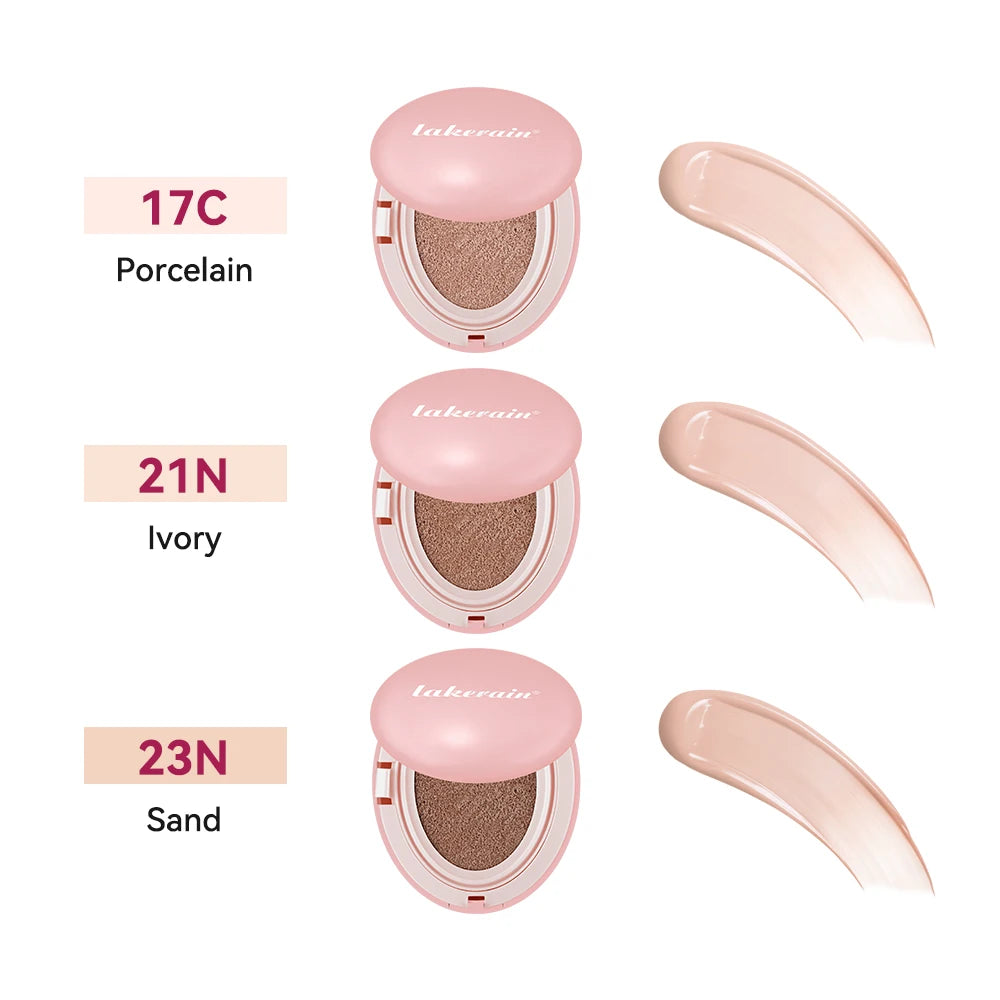Lakerain Super Fit Cushion Foundation – Waterproof & Brightening Cushion Foundation Peaceful Pleasures Health and Wellness
