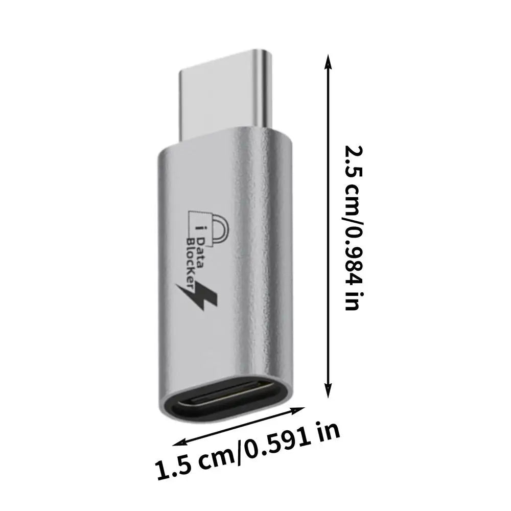 USB Data Blocker – Secure Public Charging Privacy Adapter