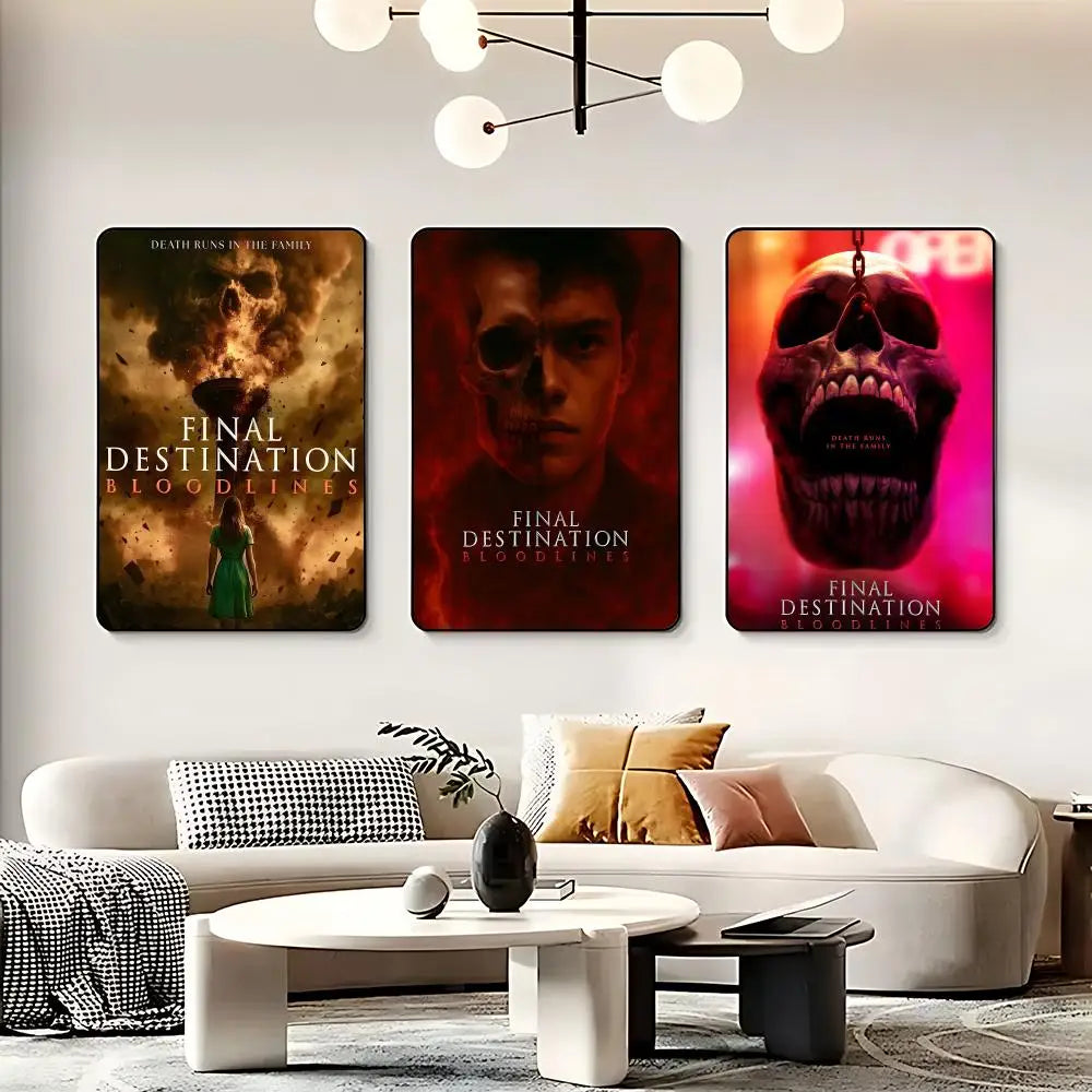 Final Destination Bloodlines HD Movie Poster | Self-Adhesive Wall Art Movie Poster Peaceful Pleasures Health and Wellness