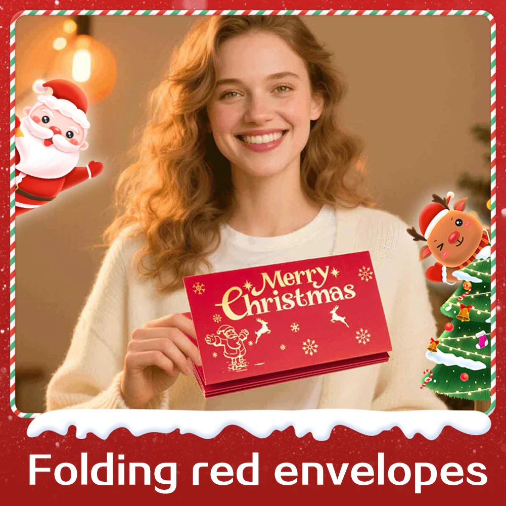 Christmas Cash Gift Envelope Box | Novelty Money Holder Set
