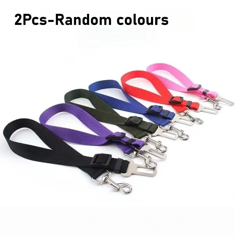 Adjustable Nylon Dog Car Seat Belt – Dogs, Cats & Ferrets