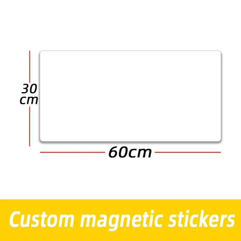 Custom Car Magnetic Sticker | DIY Business Logo Advertising Decal