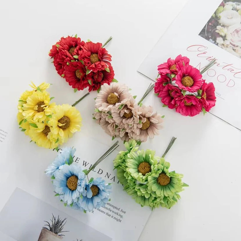 Silk Daisy Artificial Flowers – Wedding, Home & DIY Decor