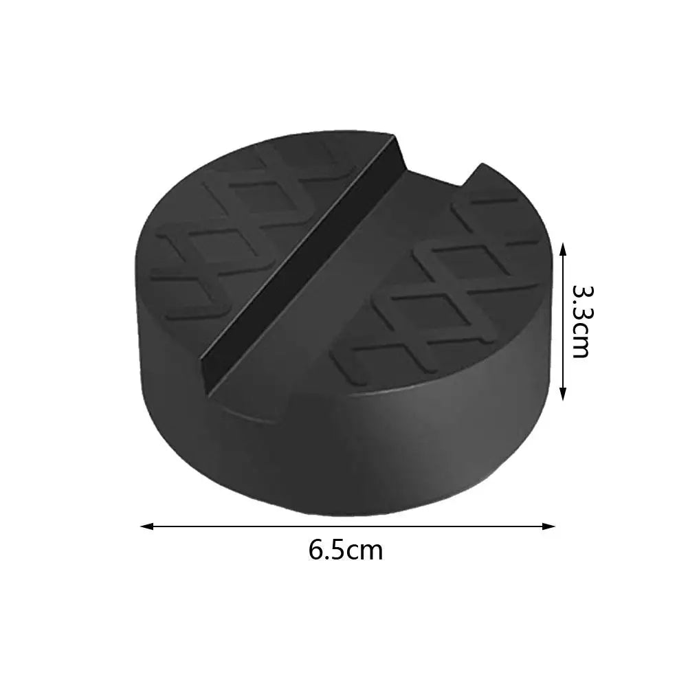 Car Slotted Lift Jack Stand Rubber Pad Floor Adapter Frame Rail Pinch Lifting Universal Repair Tools Safety Grip Pads 3Ton 6Ton Peaceful Pleasures Health and Wellness A 1piece
