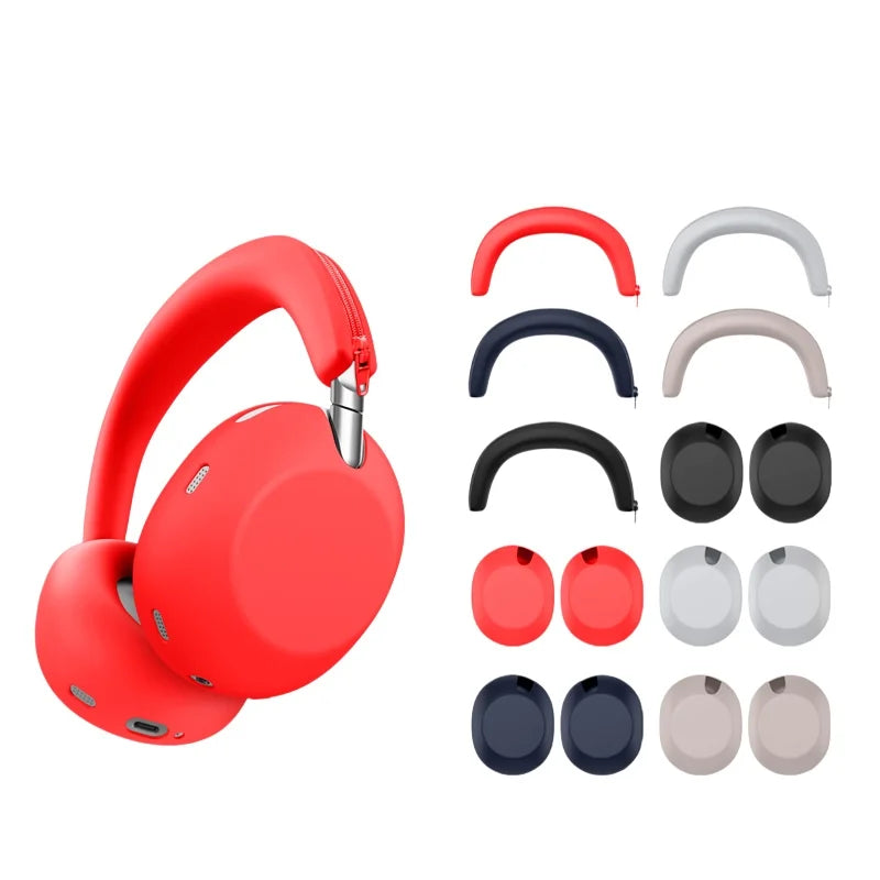Shock-Absorbing And Drop-Resistant Silicone Headphone Case For Sony WH-1000XX Headphones Available In A Variety Of Colors Peaceful Pleasures Health and Wellness