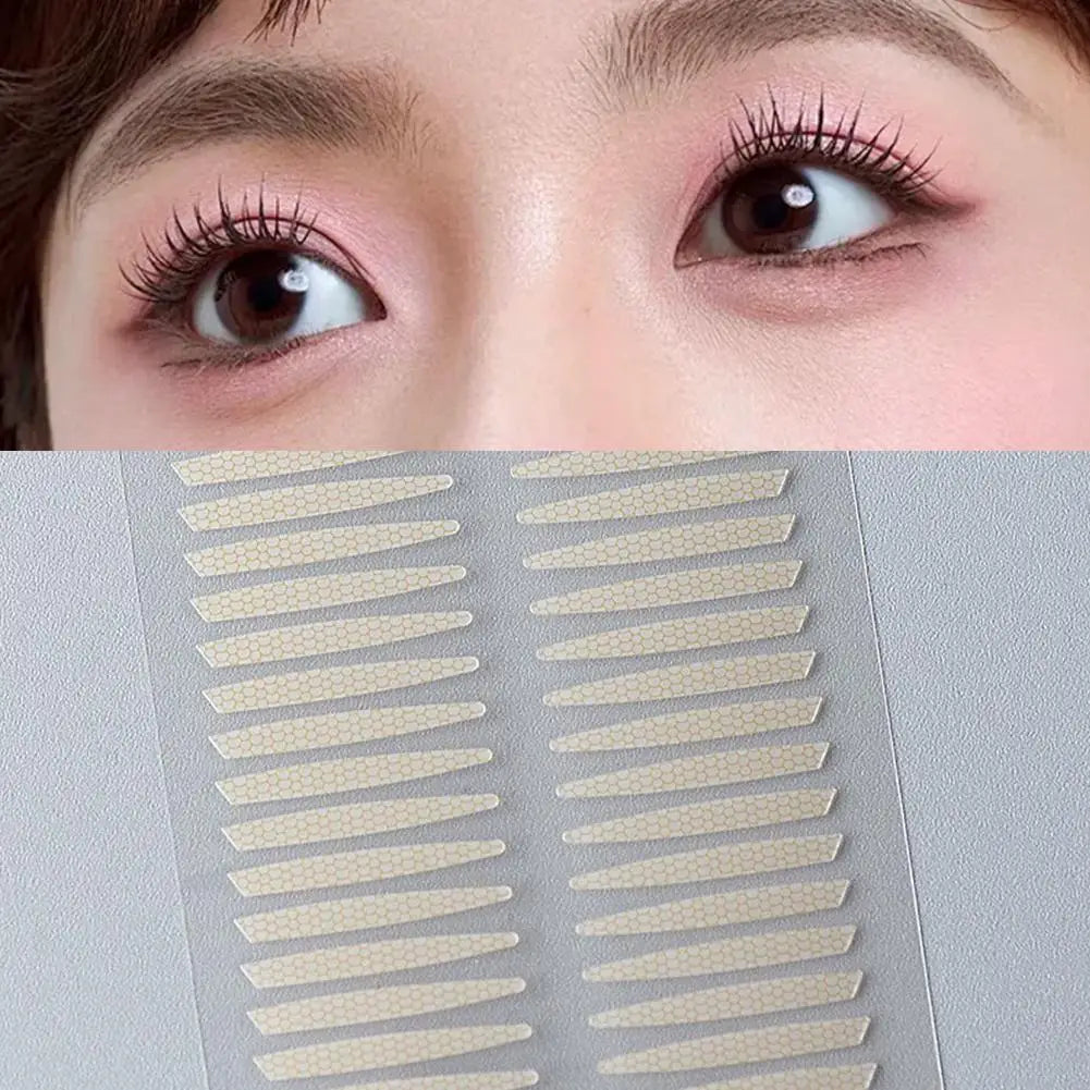 Invisible Double Eyelid Tape 40 Sheets – Fiber Lace Stickers