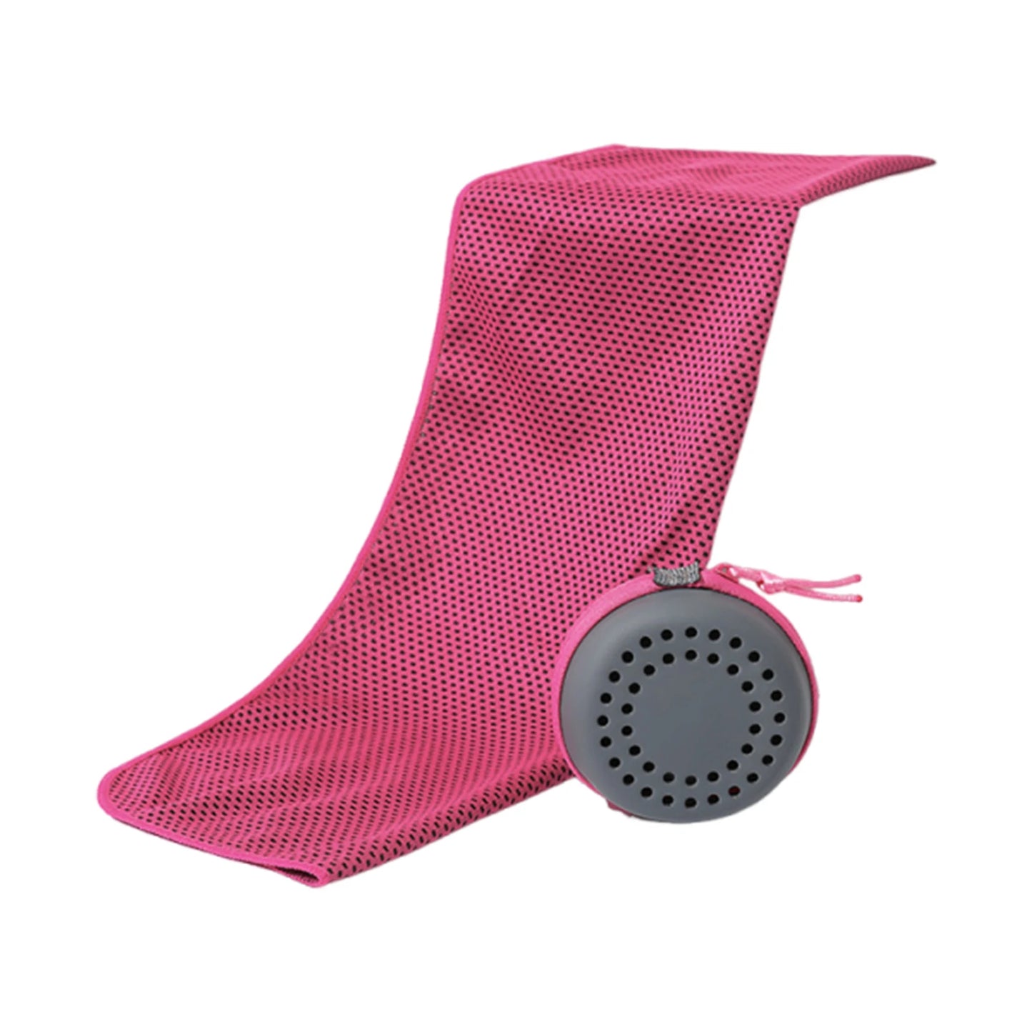 80 X 30 CM Quick Drying Cooling Towel Soft Breathable Sports Cooling Rag with Waterproof Storage Box for Hiking Workouts Outdoor Peaceful Pleasures Health and Wellness Rose Gold 30X80cm