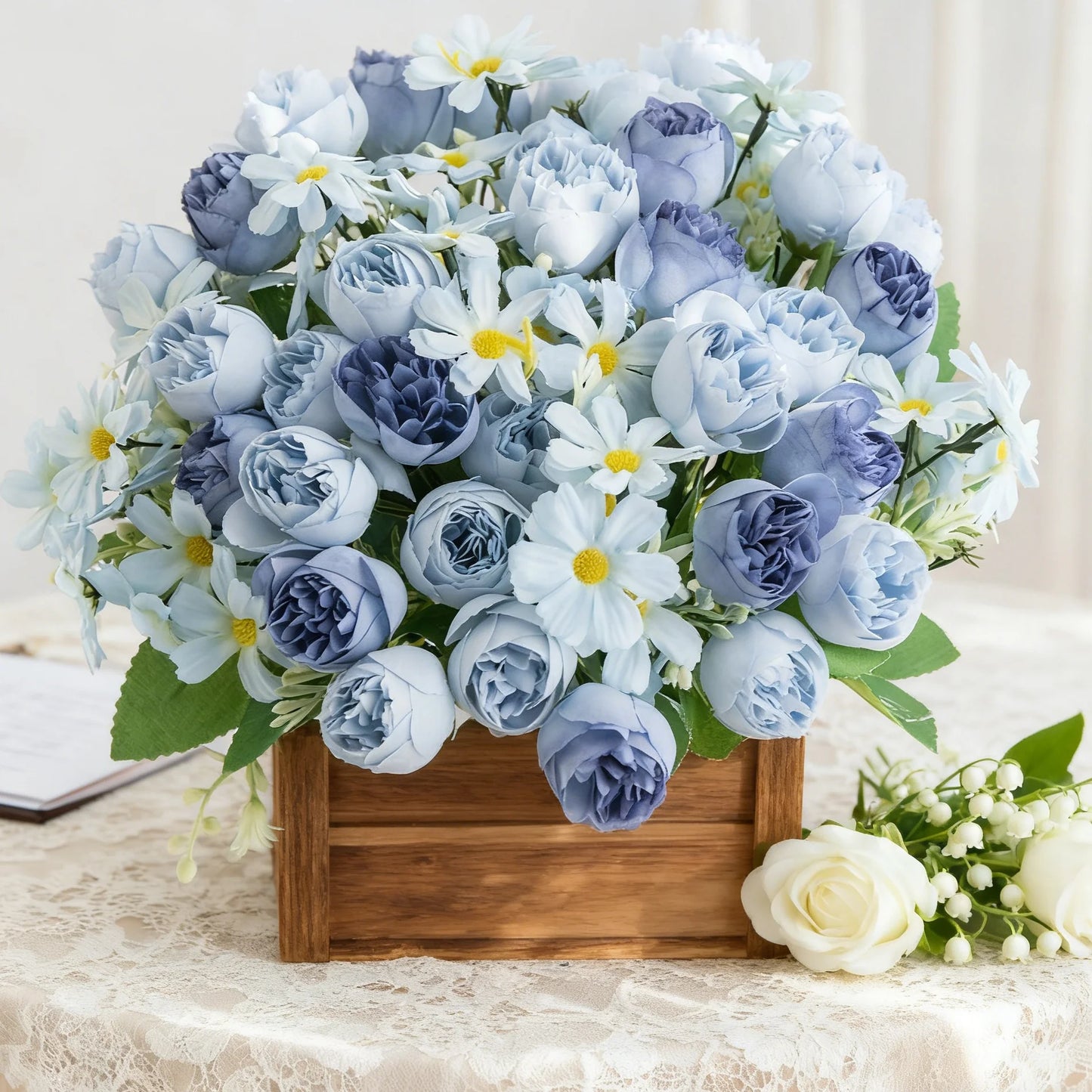 Silk Artificial Roses – Wedding, Home Decor & DIY Crafts