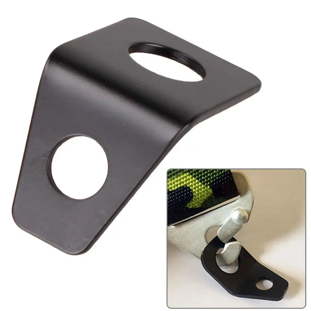 L-Shaped Seat Belt Mounting Bracket Kit-90 Degree Angle Steel Plate Fixing Device for Car Modification,Universal Auto Seat Belt Peaceful Pleasures Health and Wellness