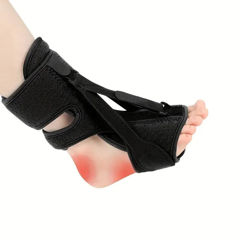 1pc Foot Metatarsal Correction Ankle Fixture Brace,Plantar Myofasciitis Eversion Protector,Foot Support Night Foot Drop Orthosis Peaceful Pleasures Health and Wellness