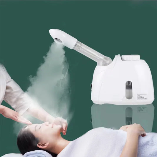 VamsLuna Ozone Facial Steamer – Warm Mist Face Vaporizer Facial Steamer Peaceful Pleasures Health and Wellness